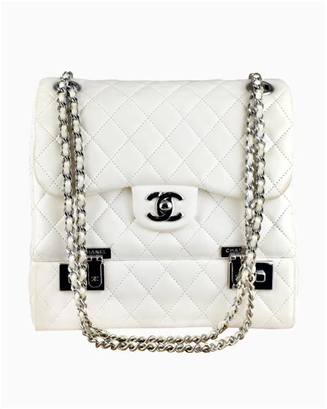 bolsas chanel branca|bolsas chanel.